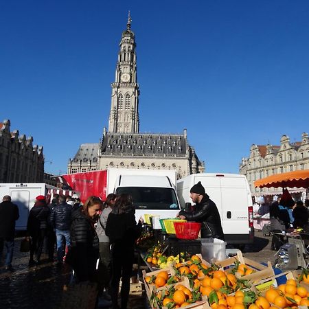 Appart Pop 1 Centre Ville Calme Avec Parking Arras Exterior foto